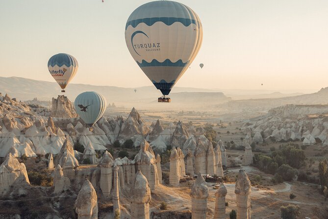 Cappadocia Hot Air Balloon Ride/ Turquaz Balloons - The Flight: Low Passes, Fairy Chimneys, and Sometimes Higher Up