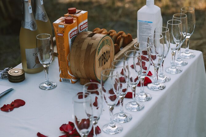 Cappadocia Hot Air Balloon Ride/ Turquaz Balloons - The Landing Moment: Champagne Toast, Dessert, Medals, and Photos