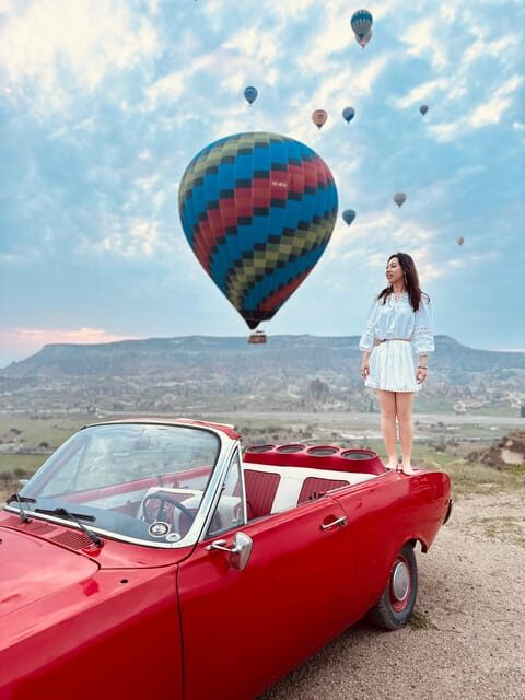 Cappadocia: Hot Air Balloon Watching Tour with Classic Car - Watching the pilots and takeoffs: what you’ll actually notice