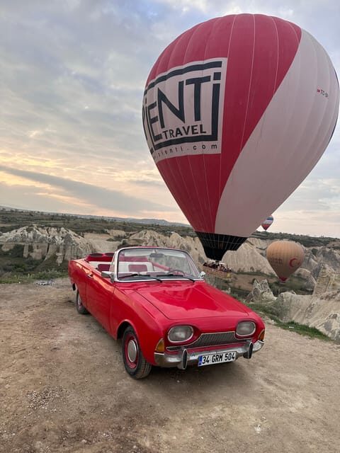 Cappadocia: Hot Air Balloon Watching Tour with Classic Car - Göreme National Park: the second photo window when balloons climb