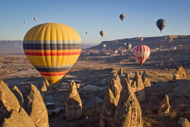 Cappadocia Hot Air Balloon with Small Group City Tour - Balloon flight over Cappadocia: the view you came for