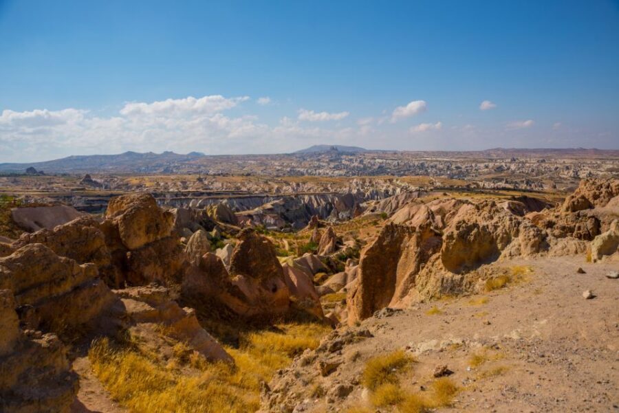 Cappadocia Instagram Tour with Pigeon Valley - Sultan Cave Suites rooftop: where the fairy chimneys look dramatic