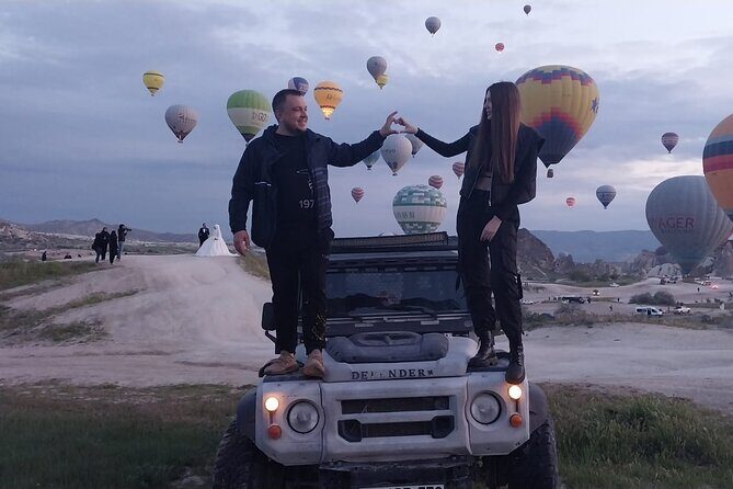 Cappadocia Jeep Safari – 2-Hour Sunrise or Sunset Adventure - Champagne at the end: a small inclusion with big mood