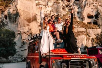 Cappadocia Jeep Safari Tour - Stop 1: Red Valley and the rock-and-church feel