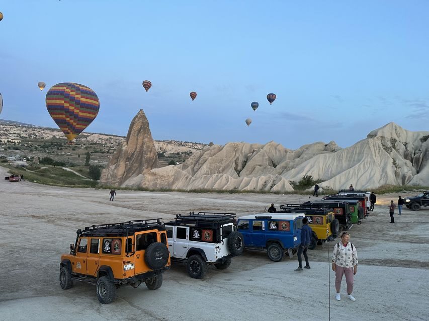 Cappadocia: Jeep Safari with Mini Underground City - Ortahisar Panorama: where you finally grasp the valley scale