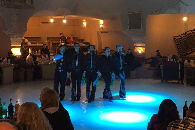 Cappadocia Night Show with Dinner, Folk Dance & Belly Dancers - The dinner setup: hearty Turkish food, plus dessert