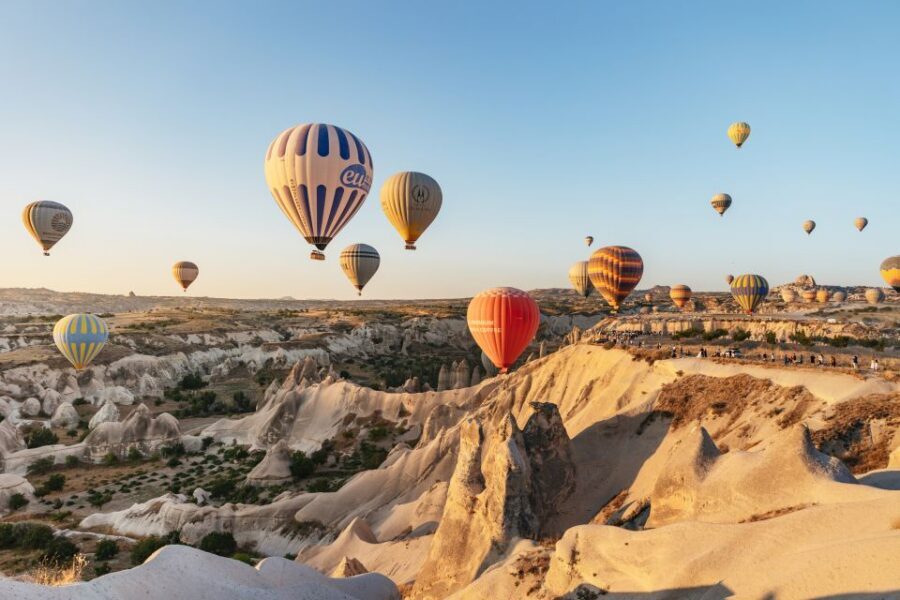 Cappadocia: Panoramic Hot Air Balloon Viewing Tour - The three-valleys panorama: why the views feel bigger