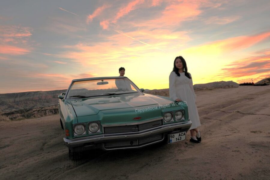 Cappadocia Photo Shoot with Classic Car and Flying Dress - FAQ