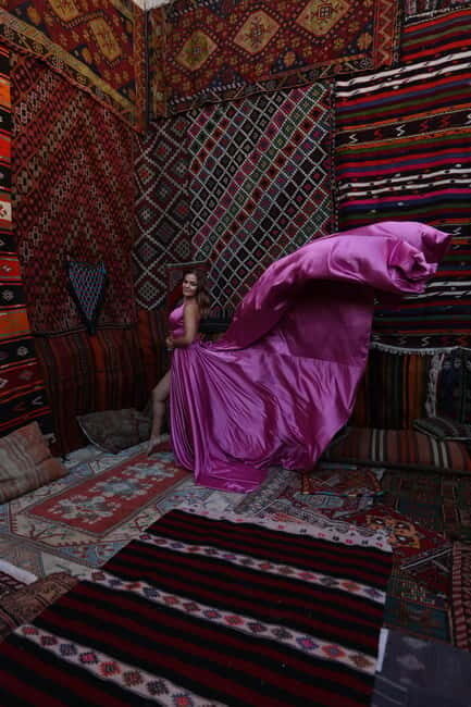 Cappadocia: Photo Shooting With Flying Dress & Carpet House - Your flying dress session: what happens in those 30 minutes