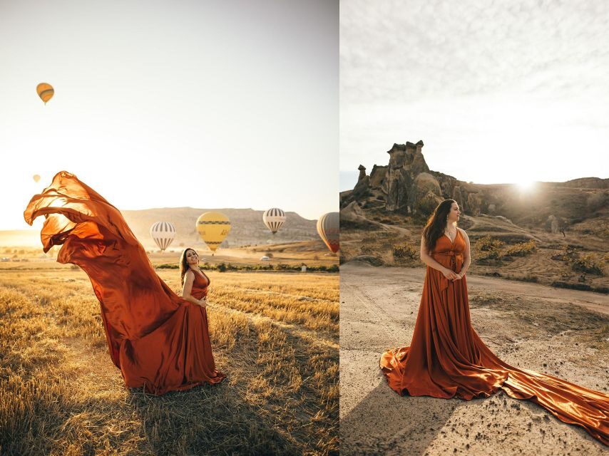 Cappadocia: Photo Shooting With Flying Dresses - Choosing Your Best Shots: Editing That Matches the Day