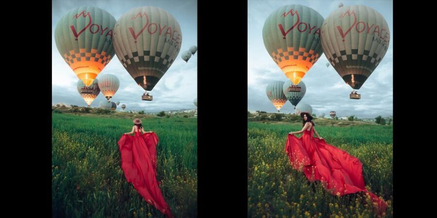 Cappadocia: PhotoShoot with Balloons. Flying Dress included. - Key points to know before you book
