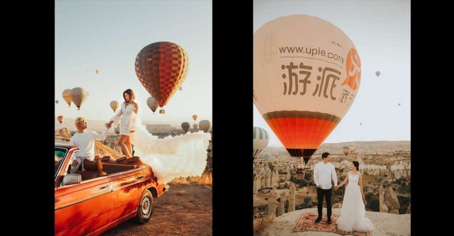 Cappadocia: PhotoShoot with Balloons. Flying Dress included. - The 2-hour route: what those short stops are really for