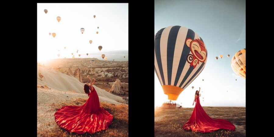 Cappadocia: PhotoShoot with Balloons. Flying Dress included. - Extras the team can help with (and what costs extra)