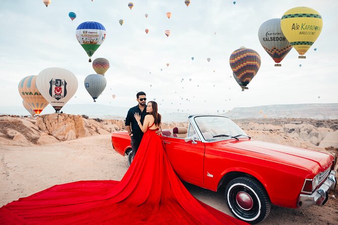 Cappadocia Photoshoot with Flying Dress & Instagram Reels - Cappadocia Flying Dress Photoshoot in Göreme: the practical version of magic
