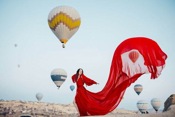 Cappadocia Photoshoot with Flying Dress & Instagram Reels - Stop 3: Göreme finishes the story with cave-style texture