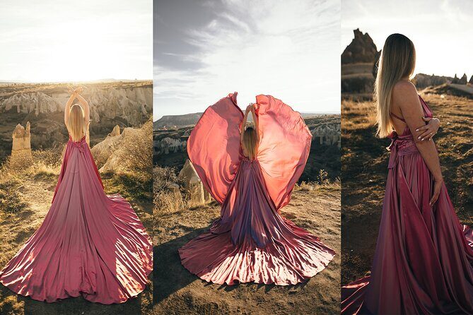 Cappadocia Photoshooting with Flying Dress - Photos Delivered Digitally: What You Actually Get
