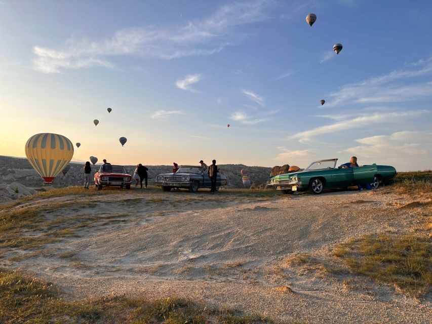 Cappadocia: Private Classic Car Trip with Photoshoot Option - The balloon sunrise option: real magic, with a photoshopped backup