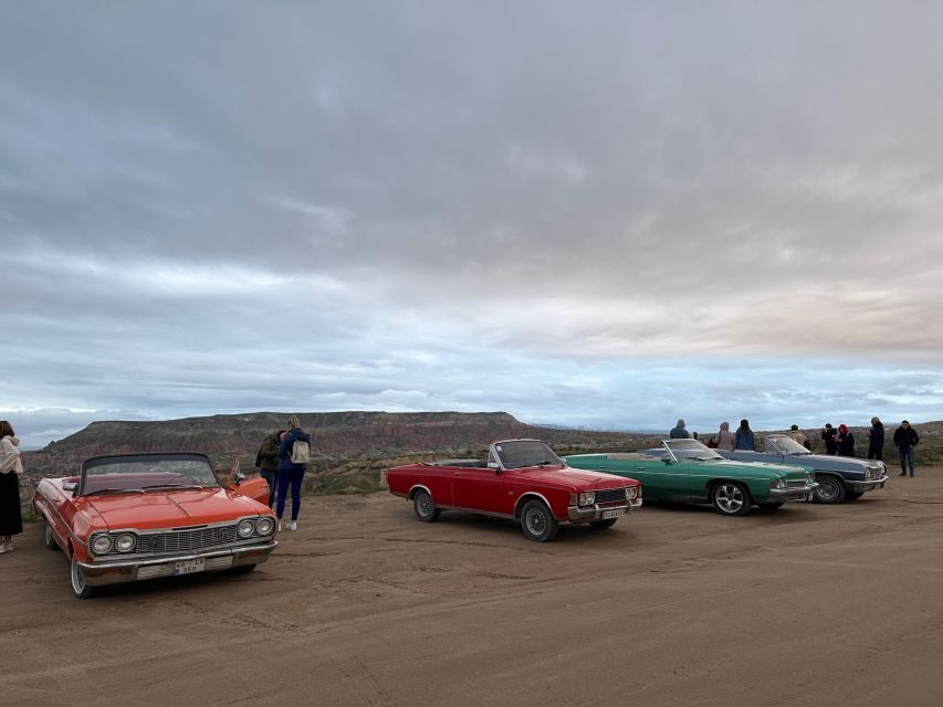Cappadocia: Private Classic Car Trip with Photoshoot Option - Flying Dress option: why it can be worth the extra