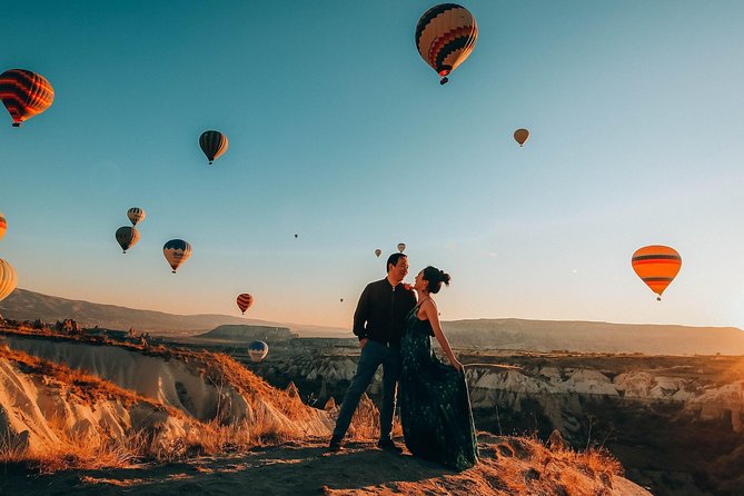 Cappadocia Private Photo Shoot with Flying Dress & Hotel Pickup - Key highlights at a glance