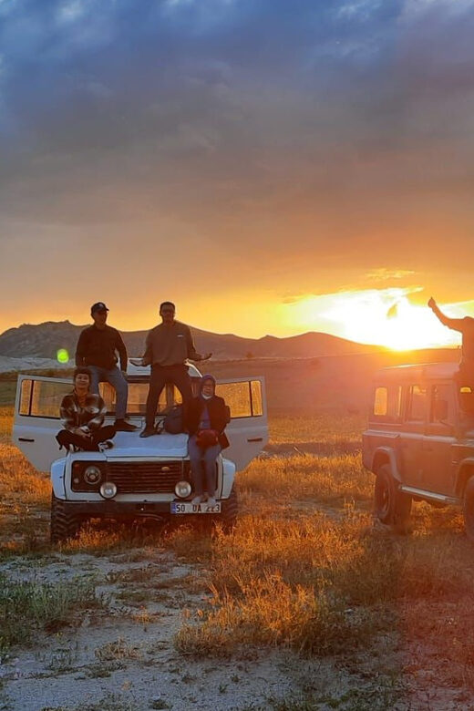 Cappadocia: Private Sunset, Sunrise & Day Jeep Safari Tour - Key things to know before you go