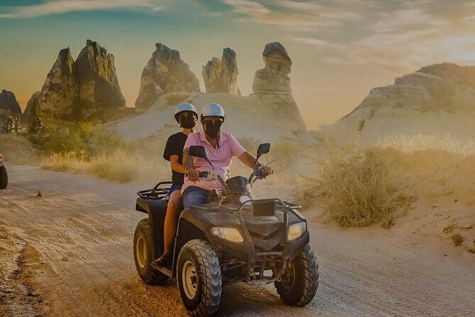 Cappadocia Quad (ATV) Safari Tour with Hotel Pickup & Helmet - Helmet, safety briefing, and beginner confidence