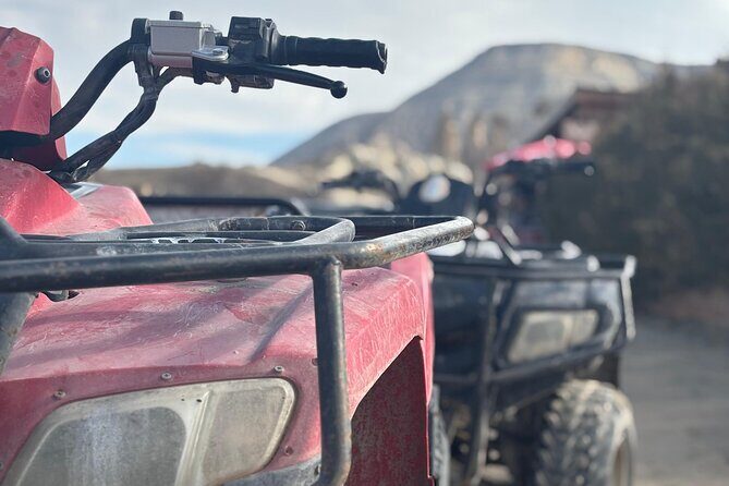 Cappadocia Quad Bike ATV Tour - Stop 2: Rose Valley color in a quick 15-minute window
