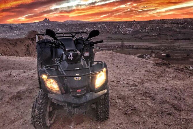 Cappadocia: Quad Bike-ATV Tour/wGuided+Transportation(3 Valleys) - ATV Pickup, Helmet Fit, and the Çavuşin Start