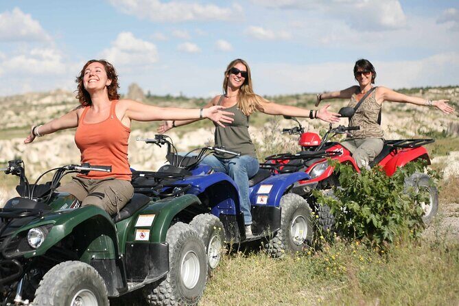 Cappadocia: Quad Bike-ATV Tour/wGuided+Transportation(3 Valleys) - Red Valley and the Sunset Point Finish
