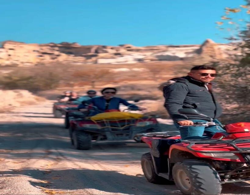Cappadocia: Quad Tour in Cappadocia Valleys - Kılıçlar Valley (Swords Valley) + the rock-carved monastery pause