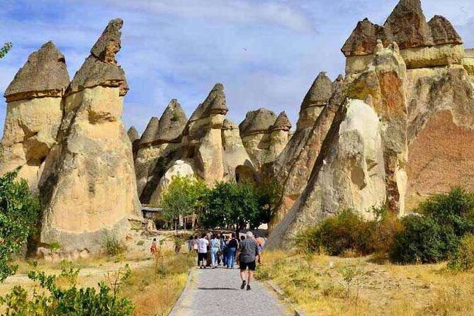 Cappadocia Red Tour Lunch + Guide + Museum Tickets /Small Group - Stop 2: Love Valley’s fairy-chimney vibe with vineyard edges