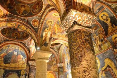 Cappadocia Red Tour Lunch + Guide + Museum Tickets /Small Group - Stop 1: Uchisar Castle for the best “where-am-I” moment