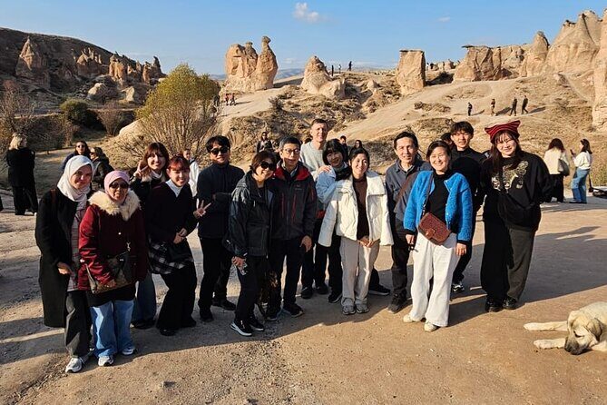 Cappadocia Red Tour (Small Group) - Pasabag fairy chimneys in Monk’s Valley: the classic Cappadocia scene