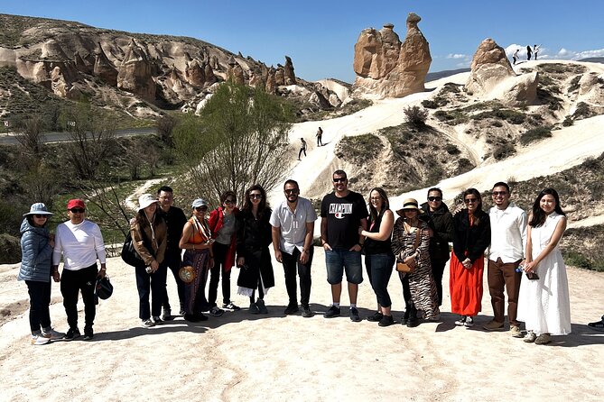 Cappadocia Red Tour With Underground City - Göreme Lunch and Love Valley: Fairy Chimneys from a Panoramic Angle
