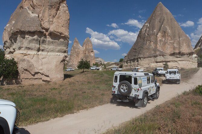 Cappadocia: Sunrise and Sunset Jeep Safari - Sword Valley and Rose Valley on the sunrise route