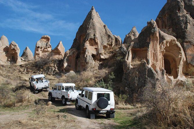 Cappadocia: Sunrise and Sunset Jeep Safari - Eagle Hill Point and the champagne toast