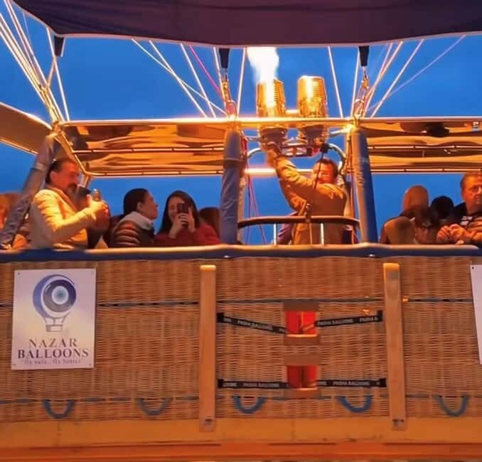 Cappadocia Sunrise Balloon Flight - Göreme - Safety Briefing and the Pilot Touch Over Cappadocia