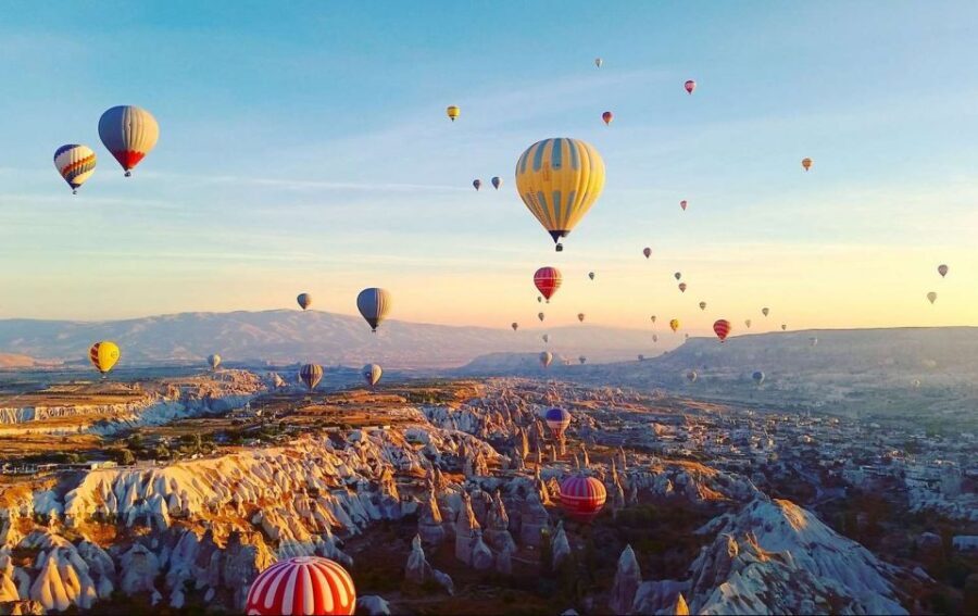 Cappadocia: Sunrise Balloon Watching Tour with Photographer - Love Valley and Fairy Chimneys: Balloons Overhead at the Best Angles