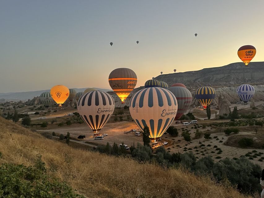 Cappadocia: Sunrise Hot Air Balloon Watching Tour - Pickup around Cappadocia: how you’ll actually get to the launch and sunrise spots