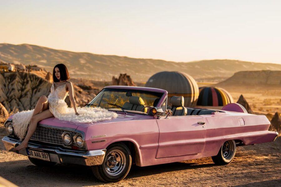 Cappadocia : Sunrise / Sunset Classic Car Tour - The 1–2 hour route: valleys, fairy chimneys, and cave dwellings