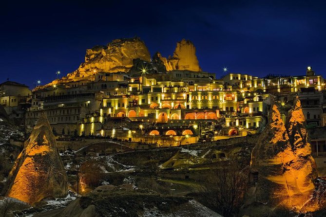 Cappadocia Sunset and Night tour with dinner - Uçhisar, Urgup, and Avanos: Fairy Chimneys Meet a River Town