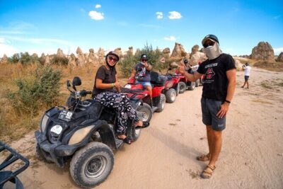 Cappadocia Sunset ATV Tour - The real deal on safety: helmets, no drifting, and license rules