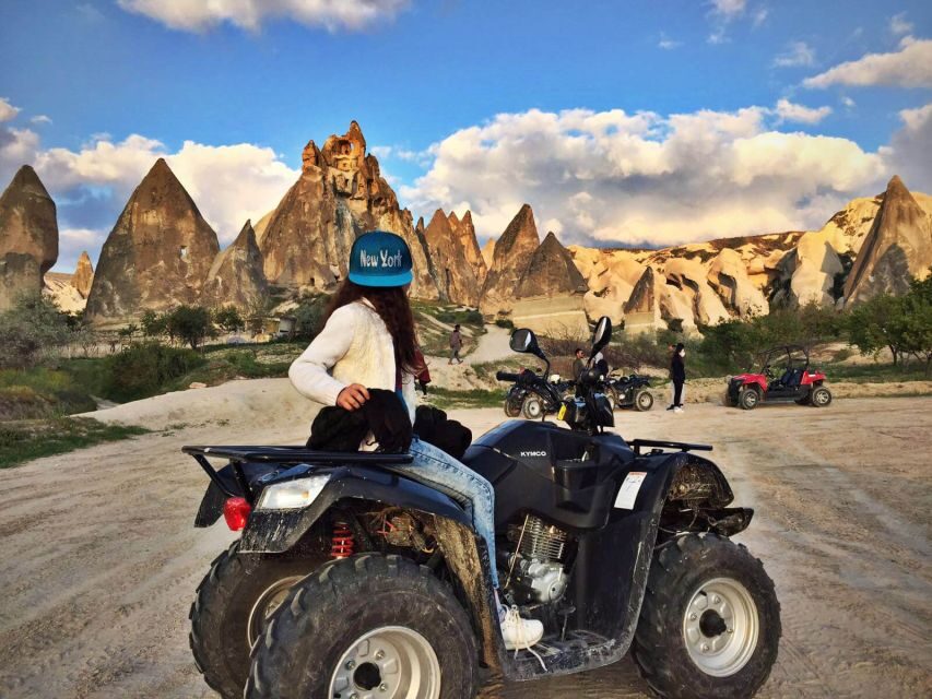 Cappadocia: Sunset Quad Bike Tour - White, Love, and Red Valleys: where the ride gets exciting