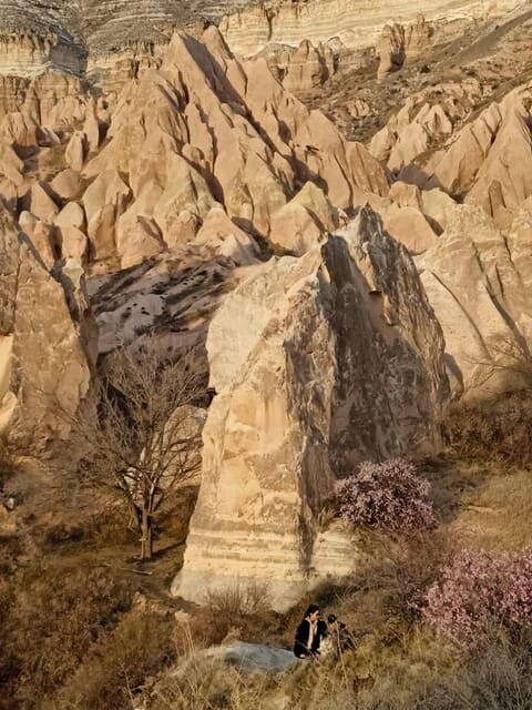 Cappadocia: Sunset Rose Valley Hiking Tour - The guided trail through cave churches, cave houses, and tunnels