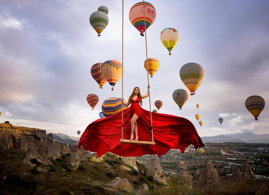 Cappadocia: Taking photo with Swing at hot air balloon view - Who this experience suits best (and who should skip it)