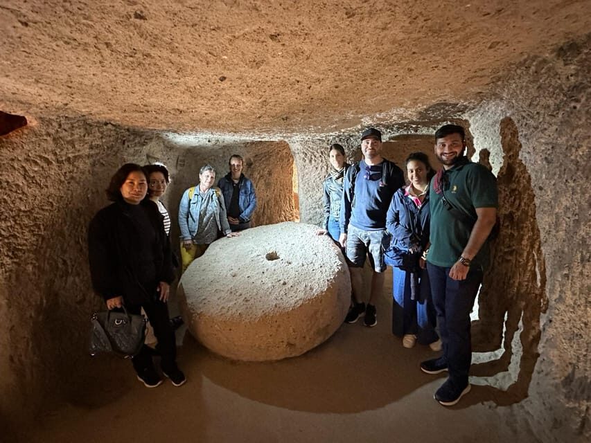 Cappadocia: Underground city and south tour with lunch - Çavuşin: cave dwellings and the Church of John the Baptist