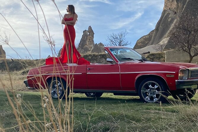 Classic Car Tour in Cappadocia with Local Wine - Love Valley: four viewpoints and a playful champagne toast