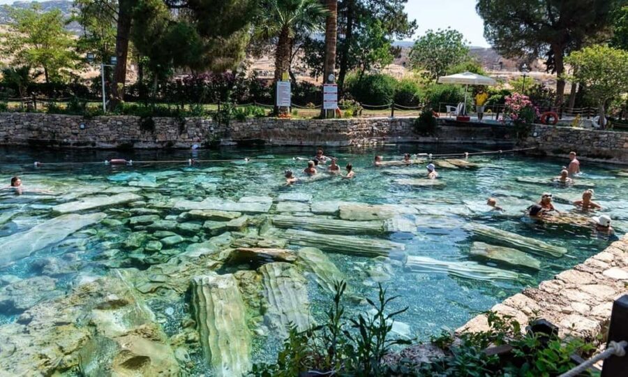Daily Pamukkale tour from Istanbul (by plane) - Hot springs time: natural dipping vs man-made baths