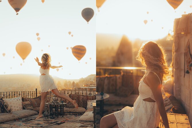 Fascinating Cappadocia Photoshoot by Private Minivan - Rose Valley: same rhythm, different look