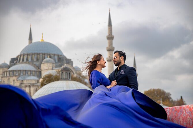 Flying Dress Photography on an Iconic Rooftop in Istanbul - The photo style: Lightroom editing, videos, and a short reel
