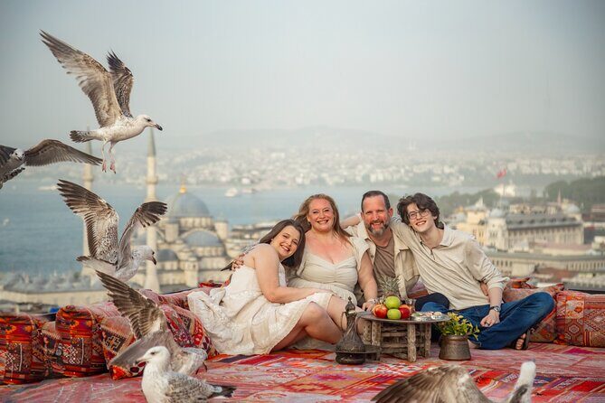 Flying Dress Photography on an Iconic Rooftop in Istanbul - What you get the same day: 400+ photos